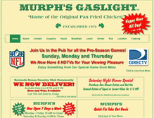 Tablet Screenshot of murphsgaslight.com
